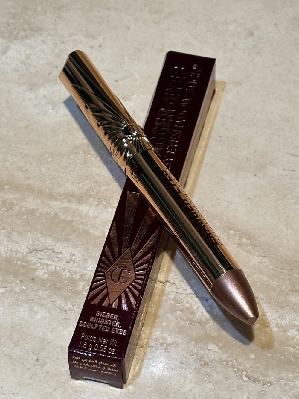 Charlotte Tilbury Exagger-Eyes Waterproof Eyeshadow Stick - Oyster Twilight